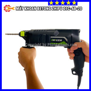Máy Khoan Betong ZHIPU Z1C-AB-20 - Công Suất 710W - Sản Xuất Tiêu Chuẩn Công Nghệ Đức - Bảo Hành 6 Tháng