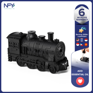 New 300ML Small Train Aromatherapy Machine Essential Oil Aromatherapy Desktop/Retro Decoration Humidifier Home Remote Control