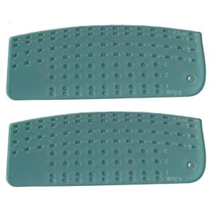 Pack of 2 Sturdy Silicone Hot Hem Guides Heat Resistant Sewing Tool for Clothing Ironing and Edges Alignment