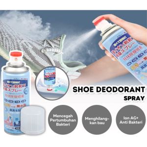Shoe Deodorant Spray Semprotan penghilang Bau Sepatu Pengharum Sepatu Anti Bakteri