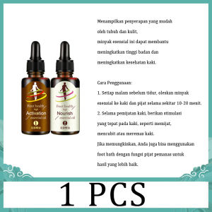 peninggi badan cepat Height Growth Essential Oil obat pertumbuhan tinggi badan Peningkatan Pertumbuhan Tulang Peninggi Badan 100% ORI HERBAL HEIGHT GROWTH