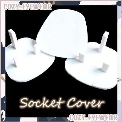 (1 PC) Socket Cover Baby Kid Children Safety 3 Pin Plug Protector Childproof Power Electric Protection Cap Anti Shock