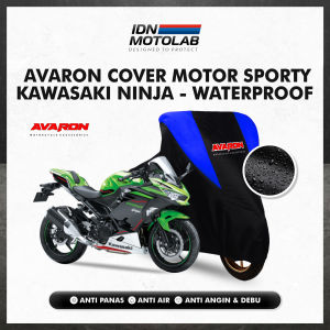 Sarung Motor Avaron ALL NINJA/ Penutup Pelindung Body Cover Motor Warna Anti Air Merk Avaron