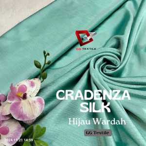 [0.5 METER] Kain Cradenza Silk - Original Import Premium Quality
