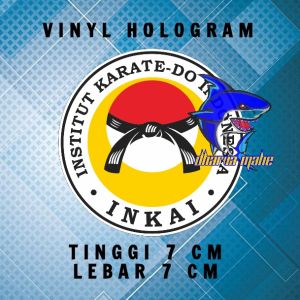INKAI INSTITUT KARATE-DO INDONESIA STIKER INKAI STIKER HOLOGRAM