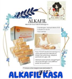 Alkafil Kasa Alkohol Hidrofil Kasa Tali Pusar Bayi