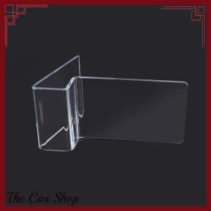 [The Cici Shop] Clear Plastic transparent Stand Shelf Window Counter Display Showcase