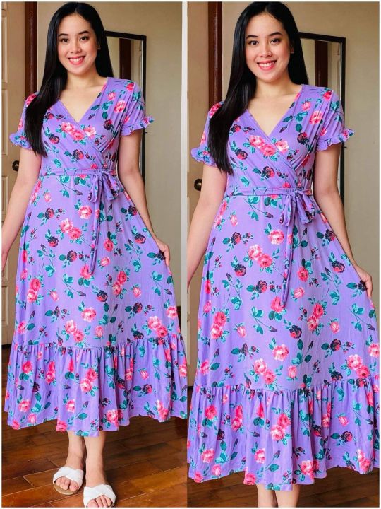 Long on sale dress lazada