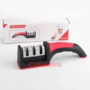 【SG Seller】🔪Professional 3-in-1 Knife Sharpener🔪Knives Sharpening Tools For Home Restaurant