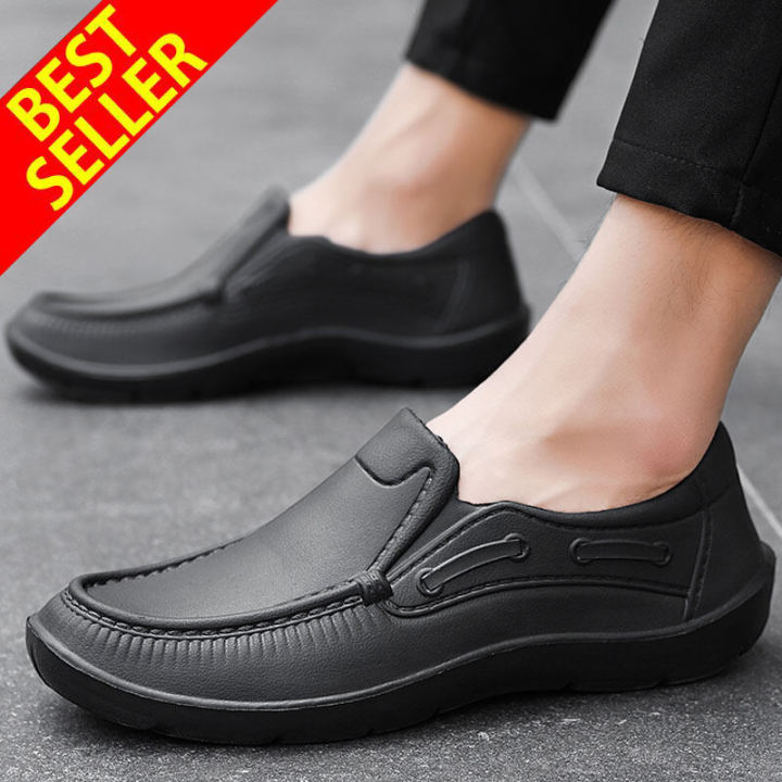 2024 Ready Stock Men Chef Shoes Women Non-Slip Waterproof Oil