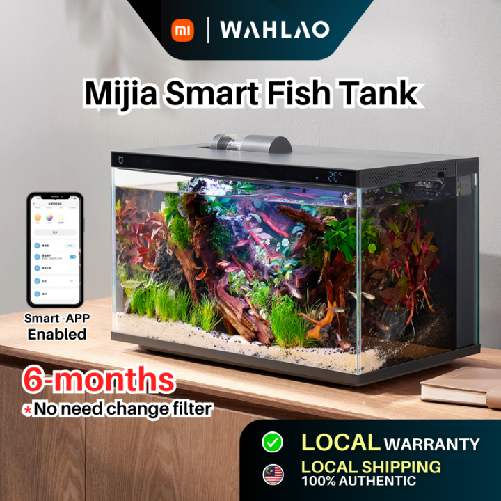 Xiaomi Mijia Smart Fish Tank Aquarium (6 Months No Need Change Filter ...