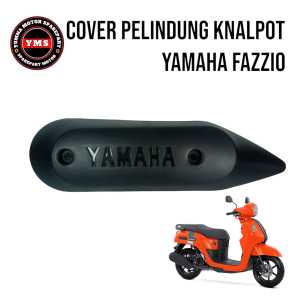 cover tutup knalpot yamaha fazzio cover knalpot fazzio bej tameng kenalpot fazzio