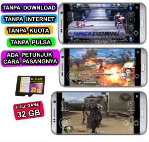 Memory HP MicroSD 32gb 64gb isi Game PS2 Untuk HP Android