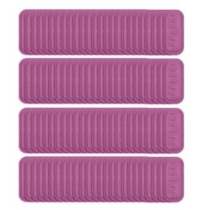 100Pcs Practical Eyelash Glues Holder Tray Professional Silicone Makeup Tool For Lash Extensions And Beauty Supplies