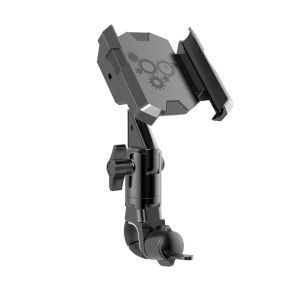 PARKOUR Anti-Shake Bike Phone Mount 360 Degree Adjustable Shockproof Cycle Phone Holder Bicycle Phone Holder Multi-angle Regulation Handlebar Phone Clamp Bicycle