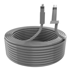 Ethernet Cable Replacement Outdoor Waterproof Rectangular Satellite Cable 26AWG Extension Cable for Generation 2