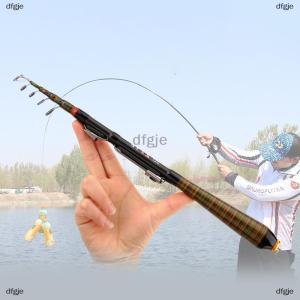 [COD] dfgje 1.2m-2.4m xách tay mini Kính thiên văn cần Câu Quay ruồi cá chép Câu Cá Sợi Carbon du lịch đá Jig Rod