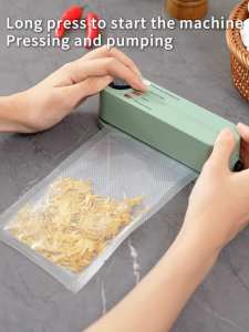 Portable Heat Sealing Machine | Mini Plastic Bag Resealer | Alat Sealer Makanan | Food Snack Storage Saver | Handheld Household Kitchen Tool