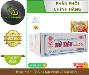 Thùng 30 Gói - Hủ Tiếu SA ĐÉC Ăn Liền Gói 60gr