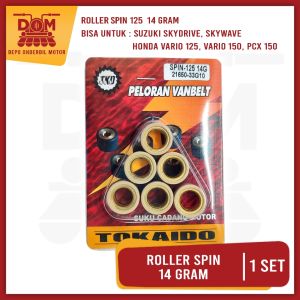 Roller SPIN 125 14 gram (TOKAIDO) Peloran Vanbelt Batu Timbangan Loller Roler Weight Set Racing