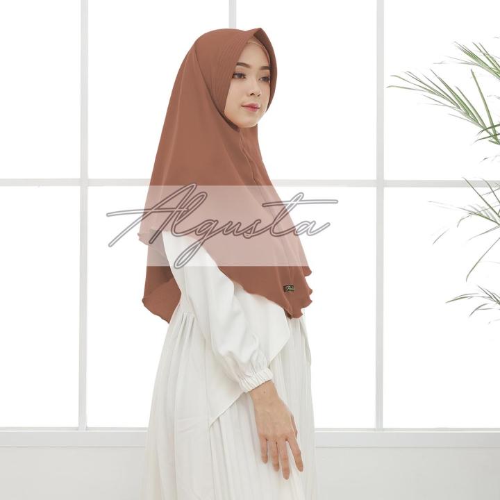 KHIMAR DHIYA PROMO Algusta Hijab Jilbab Kerudung Khimar Bergo