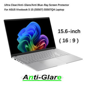2X Ultra Clear/Anti-Glare/Anti Blue-Ray Screen Protector Guard For Vivobook S 15 (S5507) S5507QA Laptop PC 15.6" 16:9