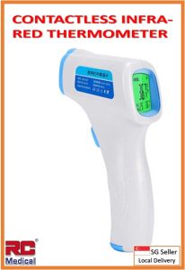 RC-Medical Contactless body Infrared Laser Digital Thermometer Gun/Thermometer/Non-Contact/Forehead Temperature/Medical grade