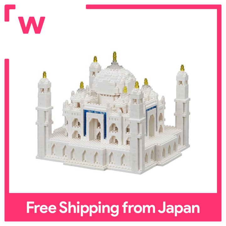 Micro Mini Bloques Taj Mahal Arquitectura Edificio Juguete Exhibición