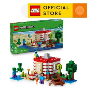 LEGO Minecraft 21275 The TNT Jungle House (287 Pieces)