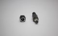 DC POWER PLUG MALE CONNECTOR, with FREE DC POWER SOCKET FEMALE, DC-022B 5.5x2.1mm 2-PIN 12V 3A. 