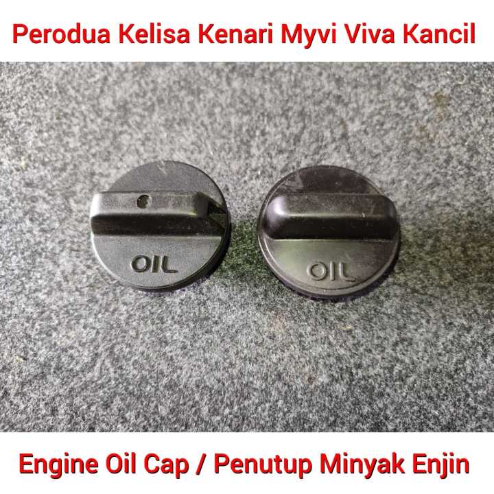Perodua Kelisa Kenari Viva Myvi Kancil Engine Oil Cap / Penutup Enjin Minyak