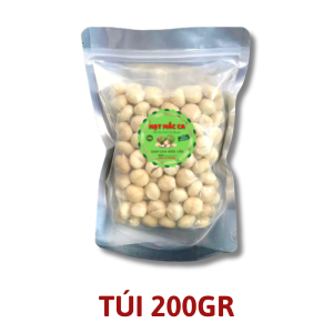 Nhân mắc ca organic Đắk lắk kích cỡ 2cm thơm ngon mềm và tan mịn trong miệng