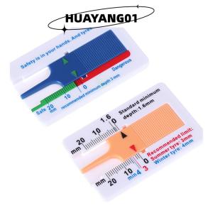 HUAYANG01 [2023 new HOT FASHION] Đồng hồ đo độ sâu rãnh lốp xe hơi 0-20mm Dụng cụ đo