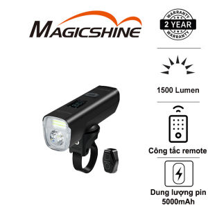 Đèn xe đạp MAGICSHINE ALLTY 1500s sáng 1500 lumen pin 5000mAh màn hình OLED công tắc remote không dây