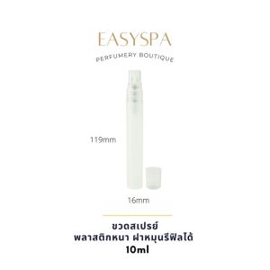(ปลีก) ขวดสเปรย์พลาสติก 5ml 10ml ฝาเรียบสวย ขวดพาสเทล สเปรย์ ขวดสเปรย์พาสเทล ขวดน้ำหอมพาสเทล ฝาหมุนเติมรีฟิลได้
