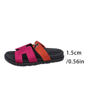 [Free Shipping] Pure Source Summer WomenS Fashionable Thick-Soled Platform Sandals With Velcro Closure