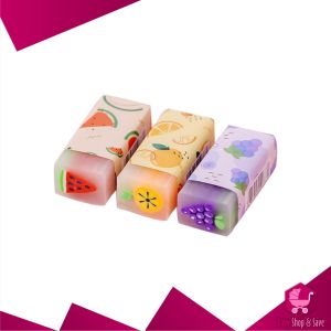 BabyShop-A74 Penghapus Pensil Karakter Motif Kartun Eraser Pencil Warna Warni Lucu / Alat Tulis