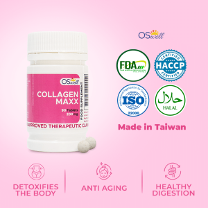 OSwell Collagen Maxx (90 Tablets – Super Value)  Anti-Aging Whitening Glow Acne Care Gut Health