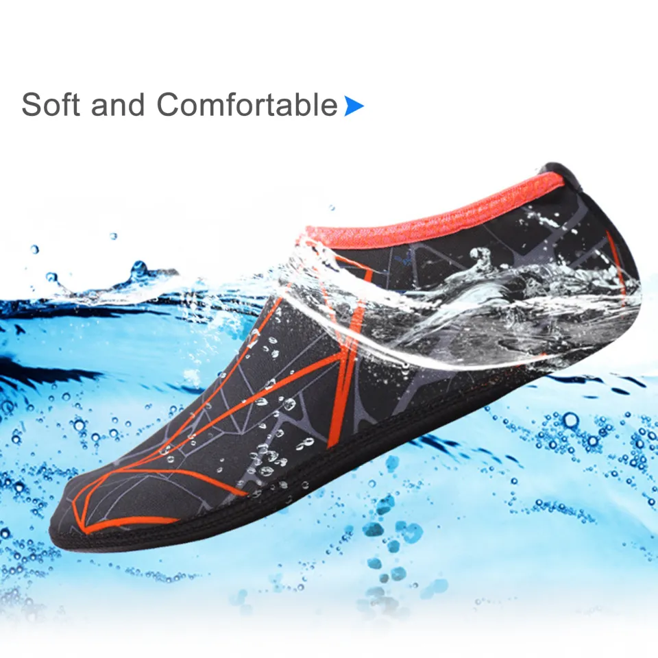 Aqua Socks Barefoot Dive Socks Shoes for Outdoor Beach Swimming