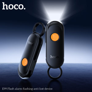 Hoco E99 Original 100% 3 IN 1 Smart Tracker Anti-lost & Anti Lost Alarm Tag emergency lighting and vibration alarm Support Works with iOS Find My network