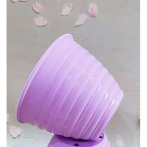 POT TANAMAN BUNGA Diameter Uk.21 TAWON PUTIH WARNA DAN TRANSPARAN