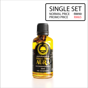 Minyak Terapi Aura | Cramped or Seizure Nerve Slip Disc Prolonged Back Pain | 100% Original Al Ayyubi |