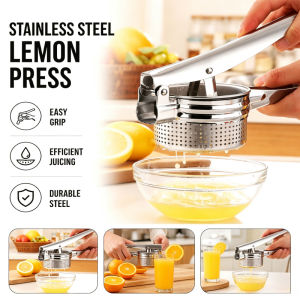 Stainless Steel Handy Fruit Manual JuicerJuicer Fruit PresserJuicer ExtractorLemon Juicer