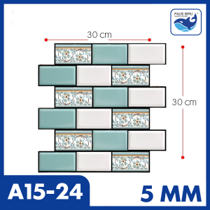 Wallpaper Dinding 3D Stereo Waterproof | Moisture-Proof Wall Sticker