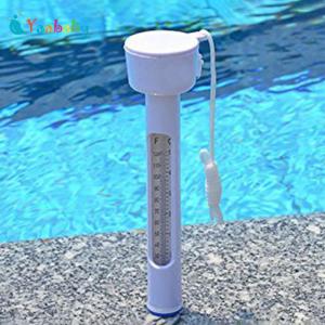 Floating Thermometer Pool Thermometer Easy Read Water Temperature Gauge for Outdoor Indoor Swimming Pools Spas Hot Tubs
