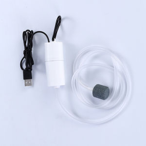 [Chandrae] Aquarium oxy máy bơm không khí Fish Tank USB im lặng Máy nén khí Aerator xách tay mini nhỏ oxygenator Aquarium phụ kiện 5V 1W