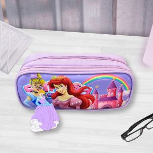 8805 - Pencil Case Princess Design / Kotak Pensel Sleeping Beauty Snow White Tadika & Sekolah Rendah Stationery