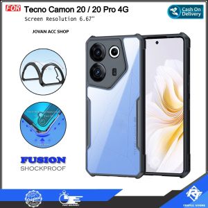 TECNO CAMON 20 CAMON 20 PRO SPARK 20 SPARK 20C SPARK 20 PRO SPARK GO 2024 SPARK GO 2023 POVA NEO 2 TECNO POVA 4 TECNO POVA 4 PRO Case hardcase fusion shockproof ipaky bening bumper crack transparan casing cover