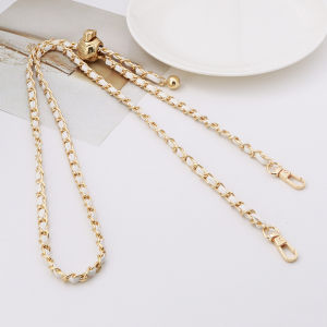 Dây Đeo Túi Da Đen Đan Xích 7mm Tuỳ Chỉnh Độ Dài RQN2242 - requane