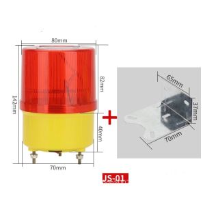ไฟฉุกเฉิน ไฟจราจร ไฟติดกรวย ไฟเตือนกรวยจราจร ไฟกระพริบ แสงสีแดง ใช้พลังงานเเสงอาทิตย์ สินค้าพร้อมส่งในไทย